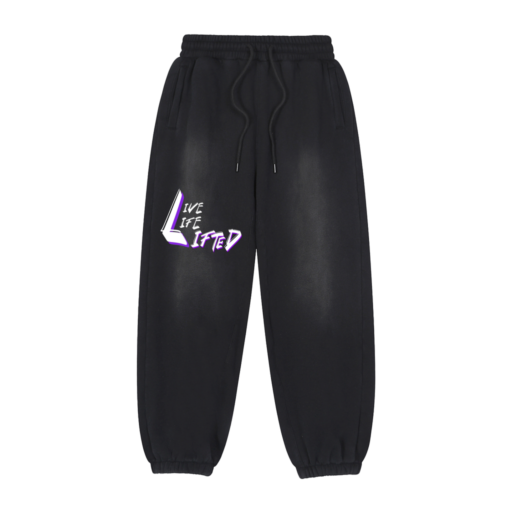 Vintage Washed Fleece Jogger Sweatpants