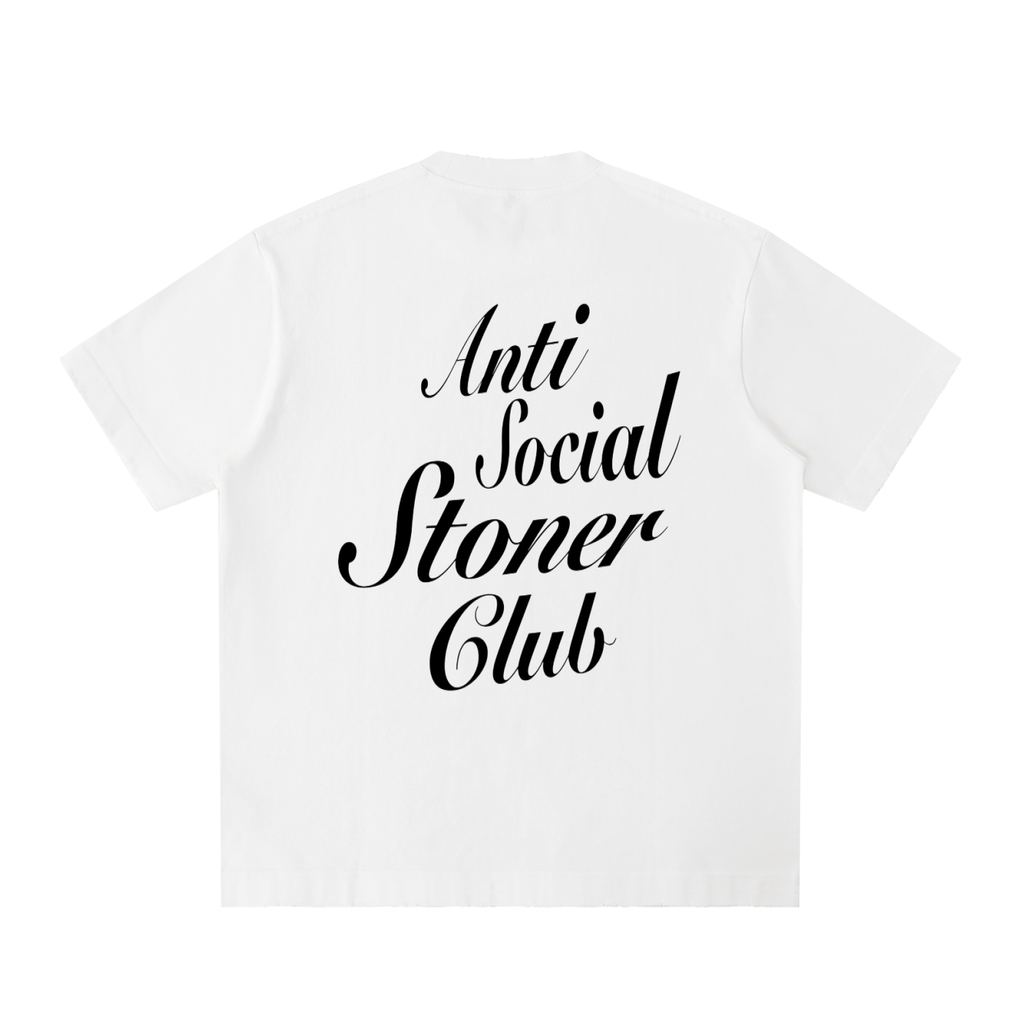 Heavyweight Vintage Washed Frayed T-Shirt