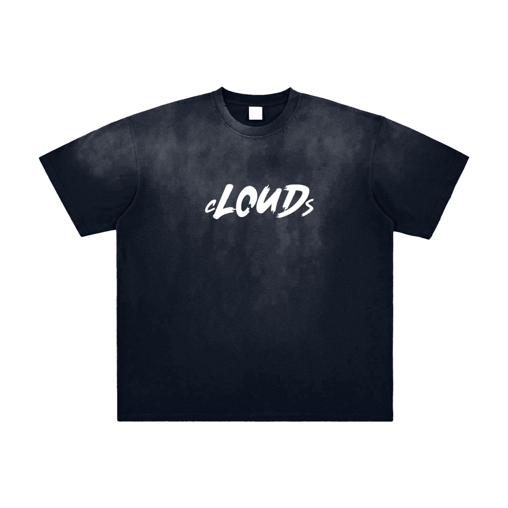 Vintage Washed Frayed T-Shirt