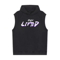 Snow Washed Sleeveless Hoodie
